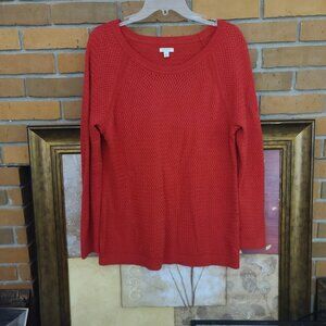 Sonoma Red Sweater XL Cotton
